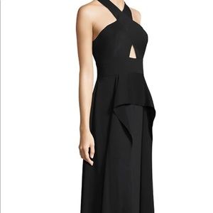 BCBGMAXAZRIA Bryleigh Cross Cutout Dress